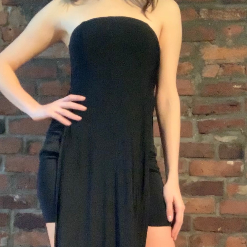 Stunning Helmut Lang black dress